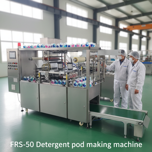 Automatic Electric Laundry Detergent Pod Wrapping Production Machine PLC-<b>controlled</b> PVA Film Sealing Forming Equipment Liquid - Product Image 3