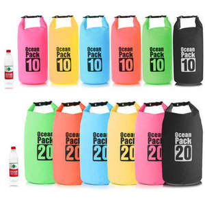 Bolsa Impermeable JIURAN, Resistente, para Camping, Senderismo, Navegación, <span class=keywords><strong>Escalada</strong></span>, Deportes, Playa, 500D PVC, 2L 5L 10L 15L 20L - Product Image 6