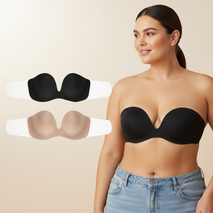 <span class=keywords><strong>Sujetador</strong></span> sin tirantes adhesivo lateral cómodo para Bustos grandes Tallas grandes Soporte <span class=keywords><strong>invisible</strong></span> sexy con diseño antideslizante - Product Image 1