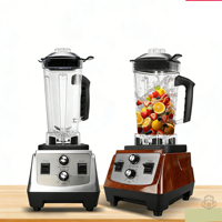 Mixeur Blender Commercial Haute Vitesse Personnalisé 2 Litres pour Broyer la Glace, Mixeur Nutri Robuste, Extracteur de Jus Professionnel 4KG, Garantie 1 An