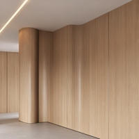 Paneles de Pared de PVC, Revestimiento Decorativo, Paneles de Techo Encastrables, Patrón de Grano de Madera, OEM, Moderno, para Hogar y Comercio