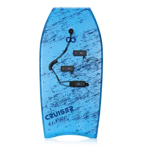 Woowave Wholesale XPE Bodyboard With Leash Kids Surfboard Body Board For Surfing