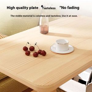 Petite table basse en bois moderne pour le salon Table d'appoint simple avec support de rangement pour chambre à coucher, chevet ou canapé - Product Image 4