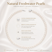 Collier de perles d'eau douce naturelles presque rondes, haute brillance, légèrement imparfaites, Zhuji, en boîte cadeau, hypoallergénique, vente en gros