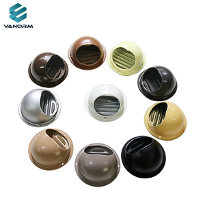 Grille de ventilation ronde en acier inoxydable pour plafond et mur, avec bord arrondi, pour bureau, cuisine, salle de bain - Product Image 4
