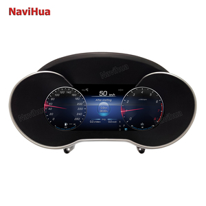 หน้าปัดดิจิตอล Navihua Auto Meter Virtual Cockpit สำหรับรถเบนซ์ C GLC W205 X253 ปี 2015-2021 มาตรวัดความเร็วอัตโนมัติ จอ LCD แดชบอร์ด - Product Image 1