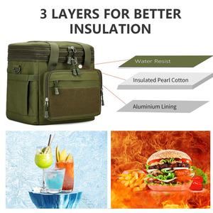 Tactical <b>Lunch</b> <b>Box</b> <b>for</b> <b>Men</b> Insulated <b>Lunch</b> Bag Adult Thermal Lunchbox Leakproof Waterproof Cooler Bag Camping Large <b>Lunch</b> Pail - Product Image 5