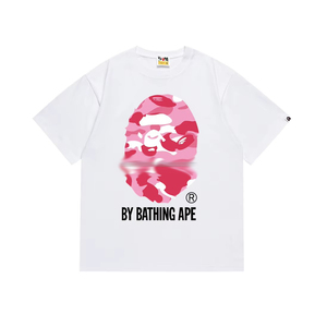 Camiseta de Diseñador de Moda de Alta Calidad al por Mayor, Estilo Nuevo, Camiseta Bapees Estampada Holgada para Hombre, Camiseta Deportiva Informal - Product Image 6