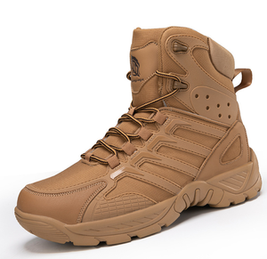 DFL01 Stock promotion Brown black new <b>hiking</b> shoes fashion men <b>boots</b> black coyote brown - Product Image 6