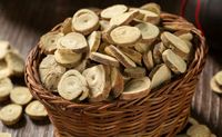 Tranches de Gan Cao (Radix Liquiritiae) Séchées – Produits Herbacés Chinois Bruts – Racine de Herbe Douce de Haute Qualité – Aliments Santé et Épices Diététiques