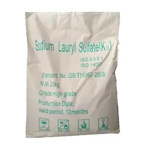 SLS K12 macarrão em pó branco Lauril Sulfato de Sódio para shampoo