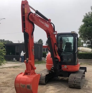 Excavadora usada Kubota U35 55, 5,5 toneladas, 3,5 toneladas, bajas horas de trabajo, envío rápido, bomba japonesa, engranaje de Motor, precio barato - Product Image 1