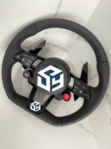 สำหรับ <span class=keywords><strong>Audi</strong></span> R8 <span class=keywords><strong>TT</strong></span> <span class=keywords><strong>Mk2</strong></span> B8 RS TTS ttrs RS3 RS6 RS4 RS5 RS7 A3 D3 A4 A5 A6 A8 Q5พวงมาลัยหนัง Q7 - Product Image 3