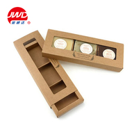 Boîte à savon en papier kraft découpé, avec impression personnalisée, fenêtre, livraison rapide, pièces