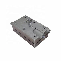 Couvercle de pompe de compresseur d'air à Double culasse de camion robuste HOWO SINOTRUK modèle VG1093130001 pièces de moteur VG1560130080-6
