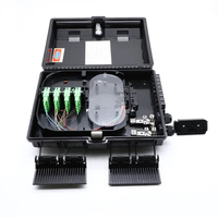 Caja de terminación/distribución de fibra óptica para exteriores Ftth 8 12 24 46 con divisor de caja de terminales Plc 1x16 Nap Box