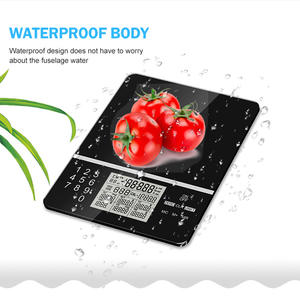 Balance de cuisine numérique à affichage LCD, 5 kg, pour la maison, avec calculateur nutritionnel, vente chaude - Product Image 3