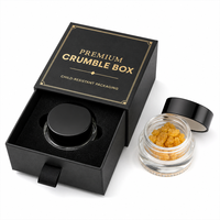 Boîte d'emballage en carton personnalisée pour concentrés de cire, extrait et crumble, contenants de 1 ml et 5 ml, pour Dabs