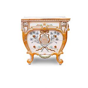 Lit double français, style palais italien, villa de luxe, lit de mariage, rococo, princesse européenne, bois massif, chambre principale, grand lit, doux - Product Image 6