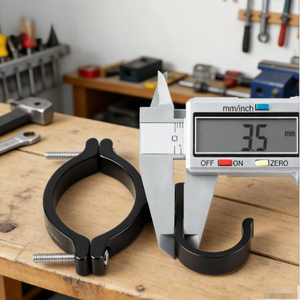 Gancio Universale Anteriore per Bicicletta Mountain Bike, Accessorio per Consegne a Domicilio, Gancio di Bloccaggio Universale per Bicicletta - Product Image 1