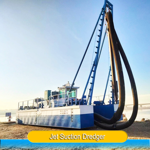 Draga de succión a chorro Wanrun de 6 pulgadas para minería de arena, máquina de dragado de succión a chorro con motor diésel portátil para la búsqueda de oro en ríos - Product Image 1