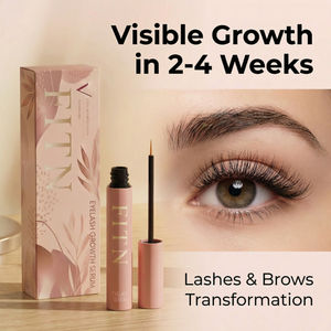Sérum <span class=keywords><strong>de</strong></span> croissance des <span class=keywords><strong>cils</strong></span> <span class=keywords><strong>de</strong></span> luxe au peptide végétalien, améliorant l'allongement et l'épaisseur, avec emballage personnalisable - Product Image 3