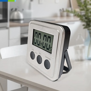 Kỹ thuật số từ nhà bếp hẹn giờ báo động <span class=keywords><strong>LCD</strong></span> kim loại vật liệu chất lượng cao hẹn giờ - Product Image 5