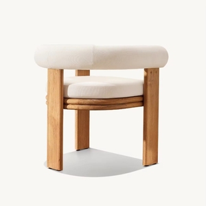 最畅销的现代风格柚木户外餐桌椅套装 - Product Image 4