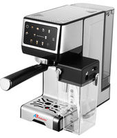 Cafetera Espresso Anbolife de 20 Bares con Tanque de Leche, Control Táctil IMD, Espumador de Leche Automático, Autolimpieza, Cold Brew, OEM