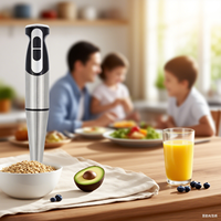 Mini-blender Plus Mixer 4 en 1 Mixeur à main sans fil multifonctionnel 3 pièces jointes Centrifugeuse électrique