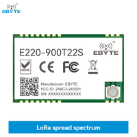 Module LoRa Ebyte E220-900T22S, puce LLCC68, FCC CE RoHS, émetteur-récepteur sans fil longue portée 5 km, UART 868 MHz 915 MHz, module RF sans fil