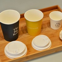 New Design Paper Coffee Cup Disposable Paper Cup with Lids