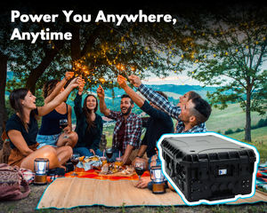 بطارية تخزين الطاقة الاحتياطية 5 كيلو واط في الساعة 100 أمبير في الساعة على شكل أمتعة خزانة محمولة بطارية ليثيوم أيون Lifepo4 للخارجية - Product Image 6