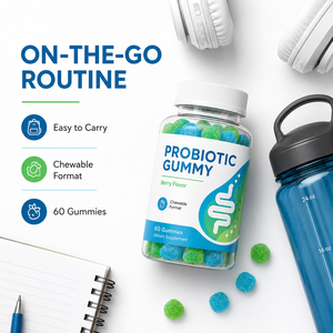 Les bonbons probiotiques OEM/ODM sont riches en complexes probiotiques, complexes d'enzymes digestives et complexes prébiotiques - Product Image 5
