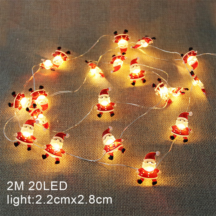 Juncheng Christmas String Light - Xmas Festival Decor Indoor Star Snowflake LED Light