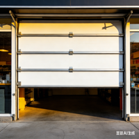 Portes de garage et portails SEPPES, porte de garage isolée sur mesure de 9 pieds avec fonction de levage haute performance