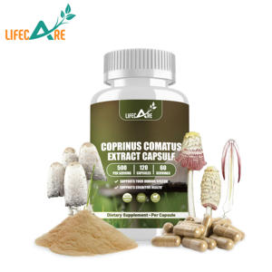 Oem Service Vitamine Coprinus Comatus Extract Capsule Hoge Kwaliteit En Puur Natuurlijke Coprinus Comatus Extract - Product Image 1