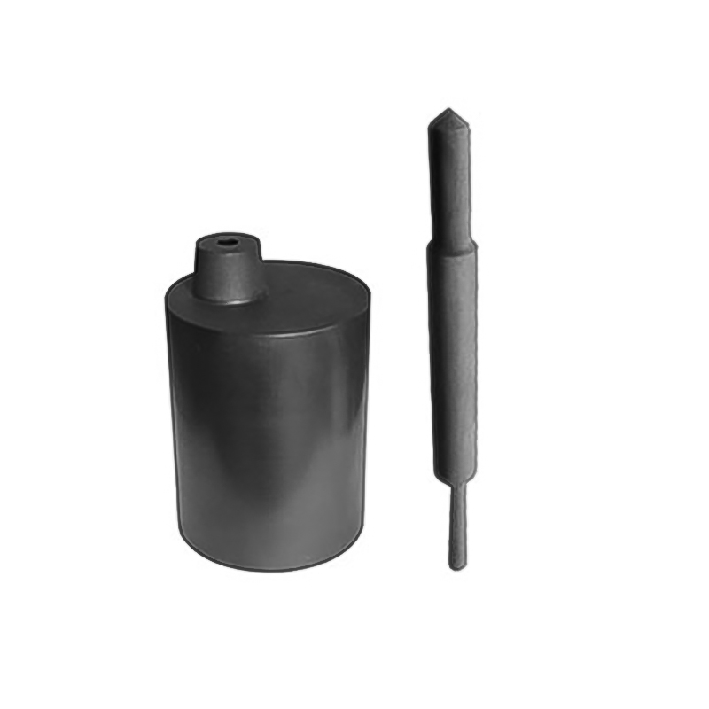 Outils de coulée de bijoux de haute pureté creuset en Graphite creuset en Graphite et ensembles de bouchons pour Galloni/VCM