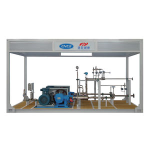 Station de remplissage de gaz industriel Pompes antidérapantes LNG CNG Station de ravitaillement en GNL Pompes de surpression d'azote liquide montées - Product Image 2