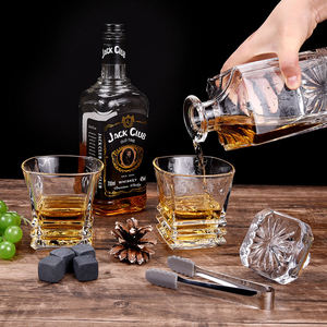 16 cái tùy chỉnh khắc <span class=keywords><strong>Whisky</strong></span> Decanter Set với 4 <span class=keywords><strong>Whisky</strong></span> kính và 8 Stones hộp gỗ - Product Image 5
