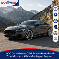 Jantes en alliage forgé monobloc chromées polies de haute qualité personnalisées de 20, 21 et 22 pouces 5x112 pour Audi A7 S7 RS7 Sportback