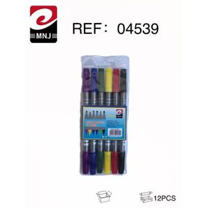 Pennarelli artistici Mnj, set da 12 pezzi colorati per disegno e pittura - Product Image 3