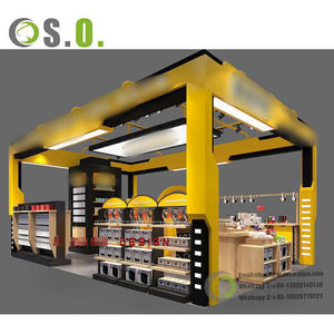 Custom Tempered Glass Cell Phone <b>Shop</b> Design Mall Kiosk Showcase Customized Mobile Phone Repair Kiosk for Shopping Mall Sale - Product Image 4