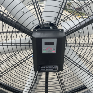 Ventilador Industrial Portátil de Pedestal de 1.5m/5 pies, Silencioso, para Gimnasio, con Soporte de Montaje Gratuito de 1.5m/5 pies - Product Image 2