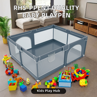 2025 Offre Spéciale Portable clôture de sécurité enfants amovible pas cher jouer cour stylo bébé aire de jeux parc pour enfants