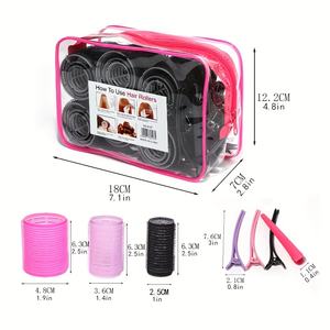 Juego de Rulos Espirales Autoadherentes <span class=keywords><strong>para</strong></span> el Cabello, Rizador de Salón <span class=keywords><strong>para</strong></span> Peinar Cabello Largo, <span class=keywords><strong>Flequillo</strong></span> y Peinado con Efecto Voluminizador, Temperatura Fría, Venta al Por Mayor del Fabricante - Product Image 3