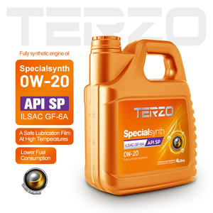 Aceite de Motor Totalmente Sintético TERZO 0W-20 API SP ILSAC GF-6A, Lubricante para Motor, 4 L, Aceite para Automóvil Totalmente Sintético - Product Image 1