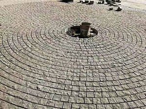 प्राकृतिक आउटडोर पत्थर भूरे पोर्फिरी क्यूब्स पत्थर बाहरी 10x10x5 सेमी क्षेत्र टाइल वर्ग के लिए टाइल बनाते हुए पत्थर आकार - Product Image 2