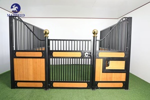 Box d'écurie mobile en métal personnalisable, économique, facile à démonter, portable, pour chevaux, à vendre, tailles personnalisables, écuries complètes pour chevaux - Product Image 4