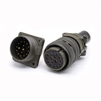 Connecteur femelle 16 broches MS3106A24-7S rond NF07 Schaltbau circulaire alimentation Amphenol 5015